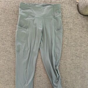 Lululemon fast and free capri legging